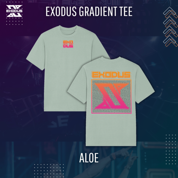 Exodus Gradient Tee French Aloe